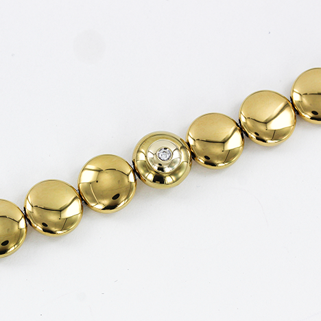 Armband aus Keramik mit Brillant 3