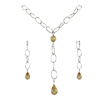Collier und Ohrhänger