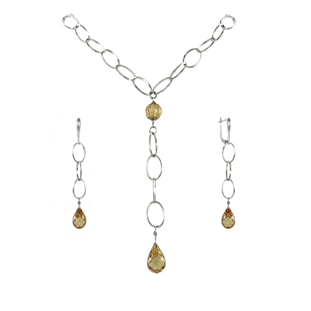 Collier und Ohrhänger