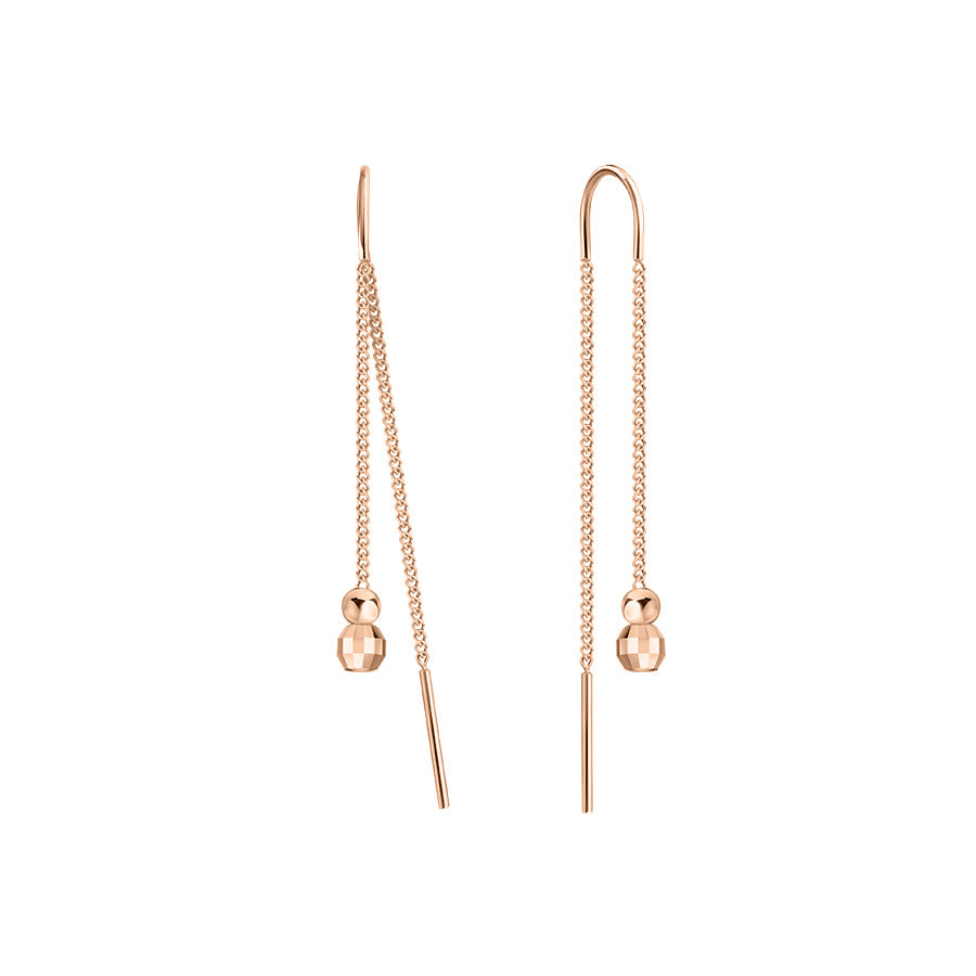 Ohrhänger als Durchzieher