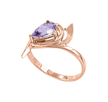 Damenring mit Amethyst