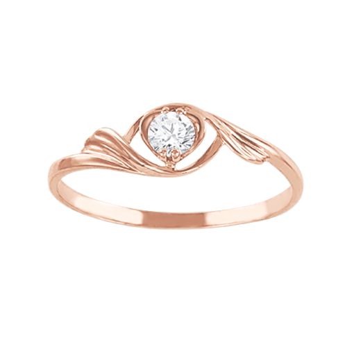 Damenring mit Swarovski Zirkonia