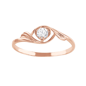 Damenring mit Swarovski Zirkonia