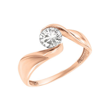 Damenring mit Swarovski Zirkonia