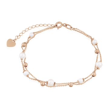 Armband mit Perlen