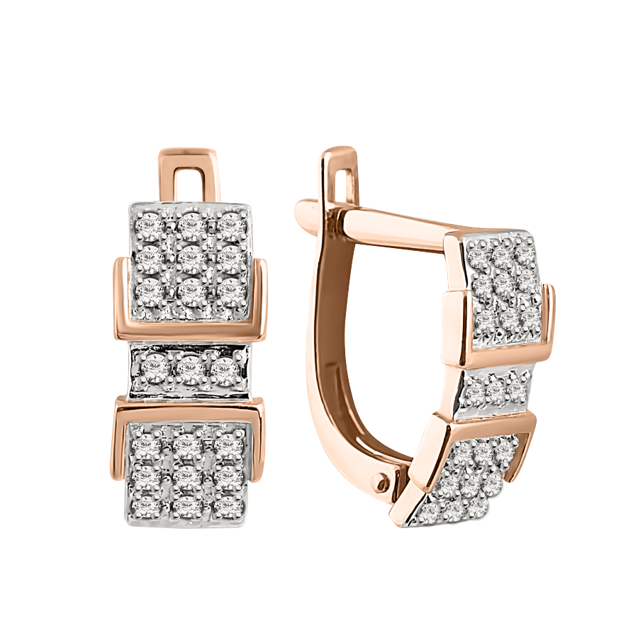 Ohrringe mit Brillanten