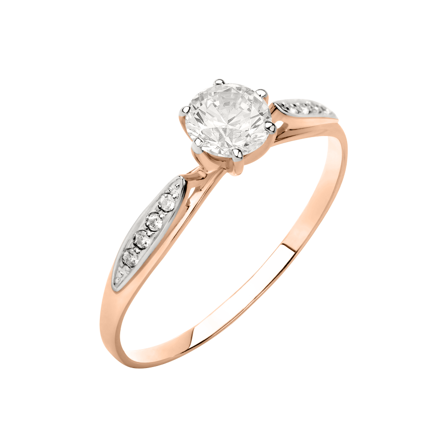 Damenring mit Zirkonia Swarovski