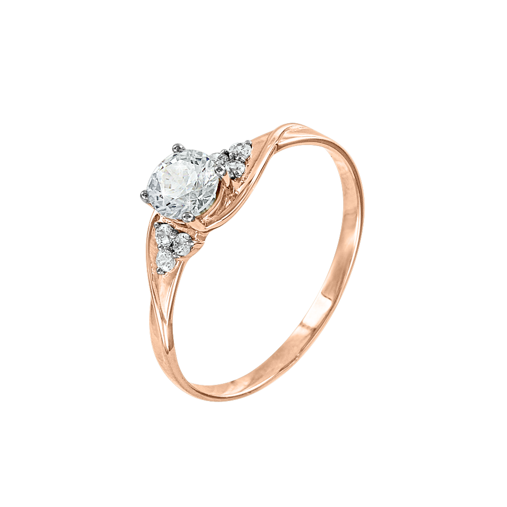Damenring mit Swarovski Zirkonia