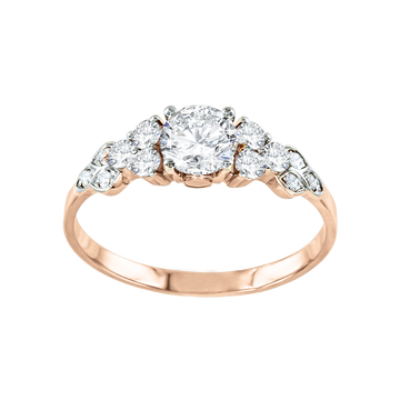 Damenring mit Swarovski Zirkonia