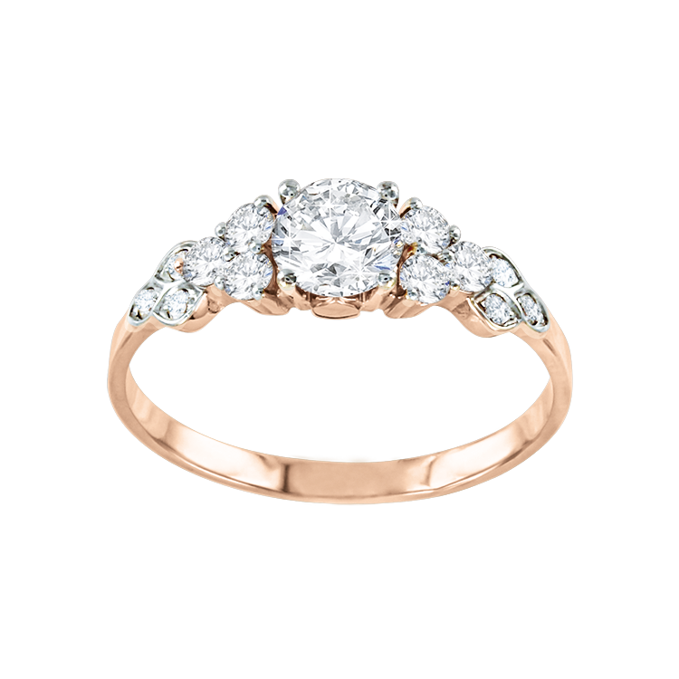 Damenring mit Swarovski Zirkonia