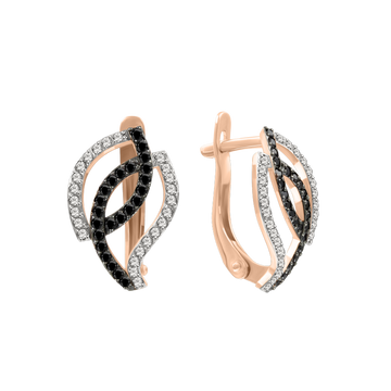 Ohrhänger mit Zirkonia