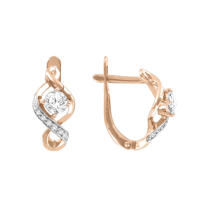 Ohrhänger mit Zirkonia Swarovski