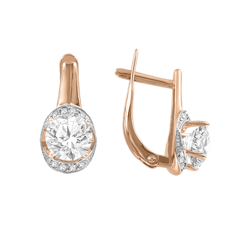 Ohrhänger mit Zirkonia Swarovski