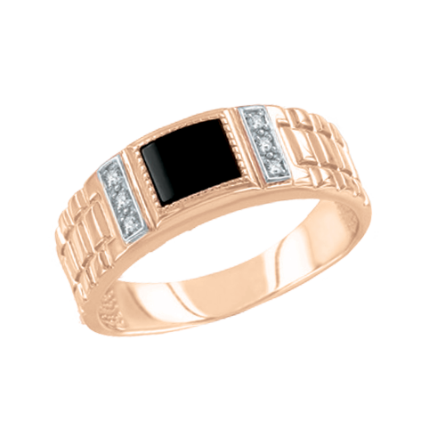 Herrenring mit Zirkonia