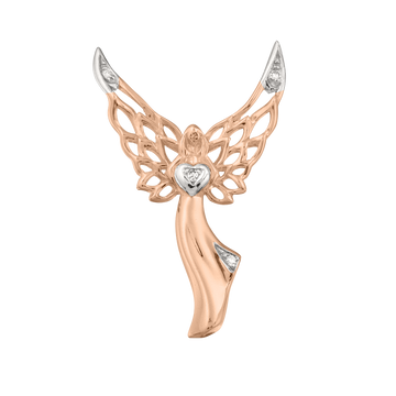 Anhänger "Engel" mit Brillanten