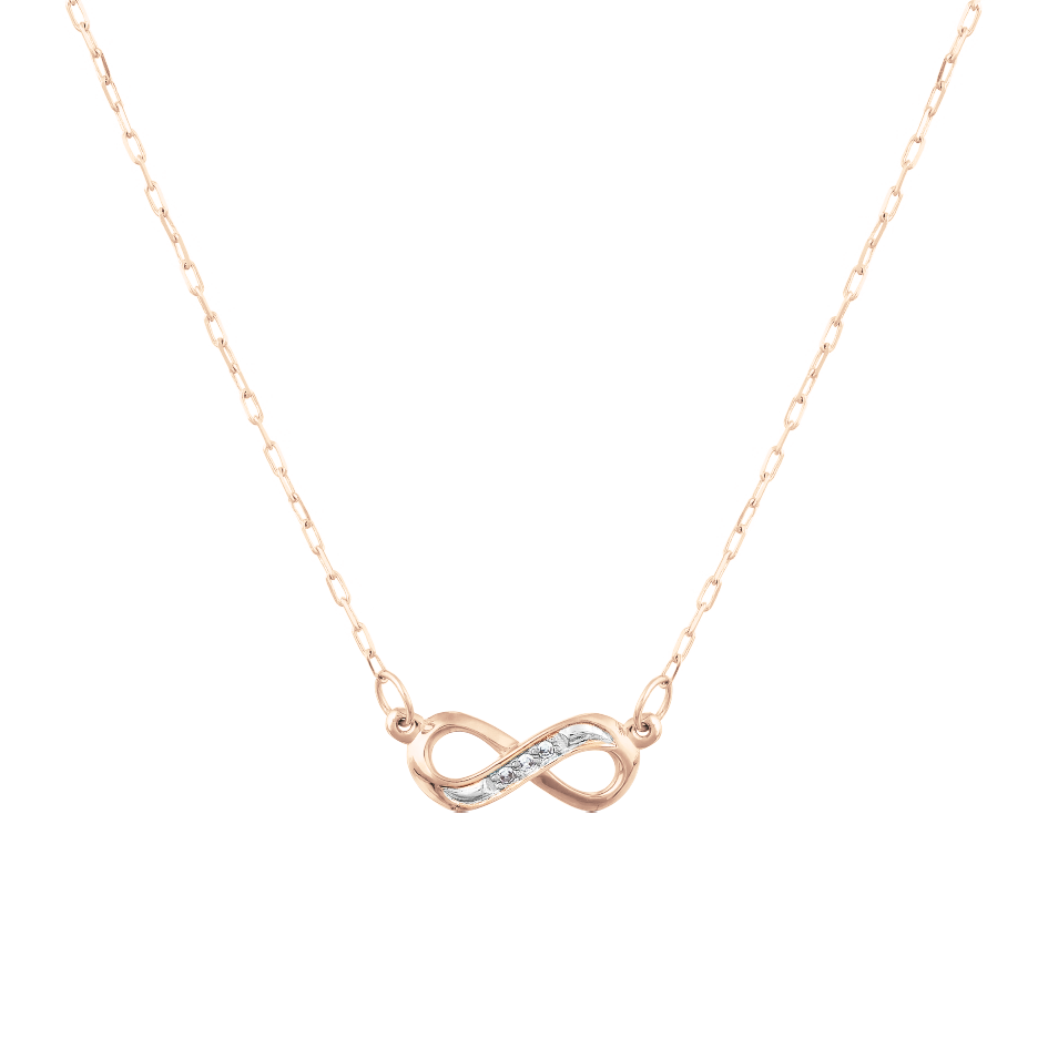 Collier "Unendlichkeit" mit Brillanten