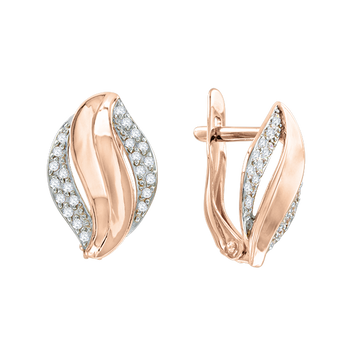 Ohrhänger mit Zirkonia