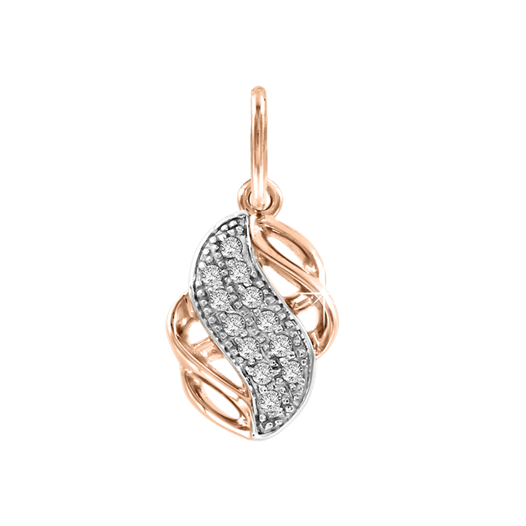 Eleganter Anhänger mit Zirkonia