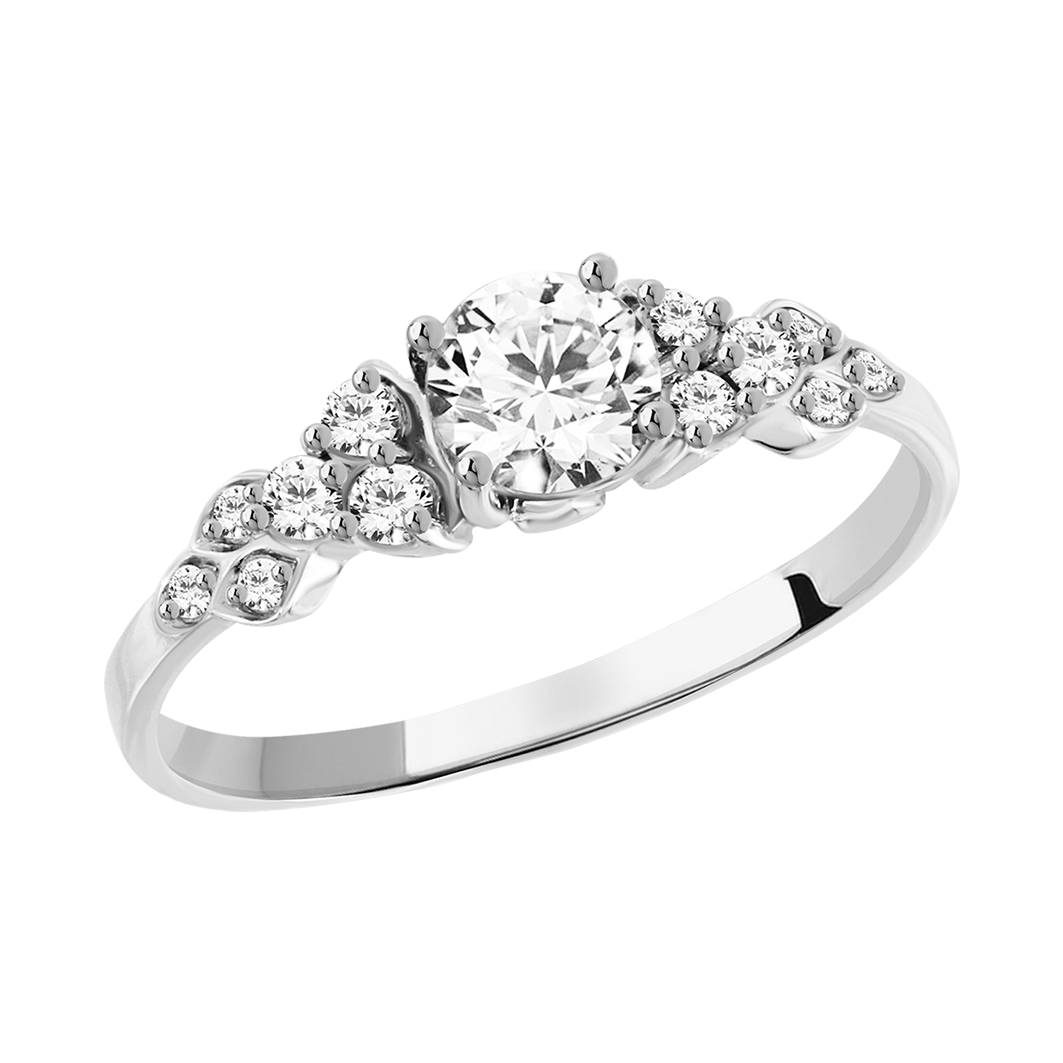 Damenring mit Zirkonia Swarovski