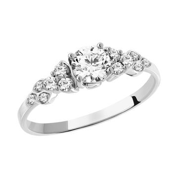 Damenring mit Zirkonia Swarovski