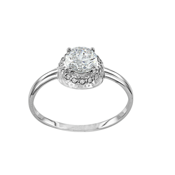 Damenring mit Zirkonia Swarovski