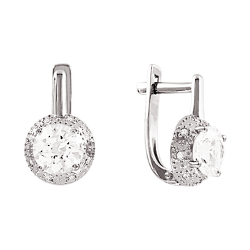 Ohrhänger mit Zirkonia Swarovski