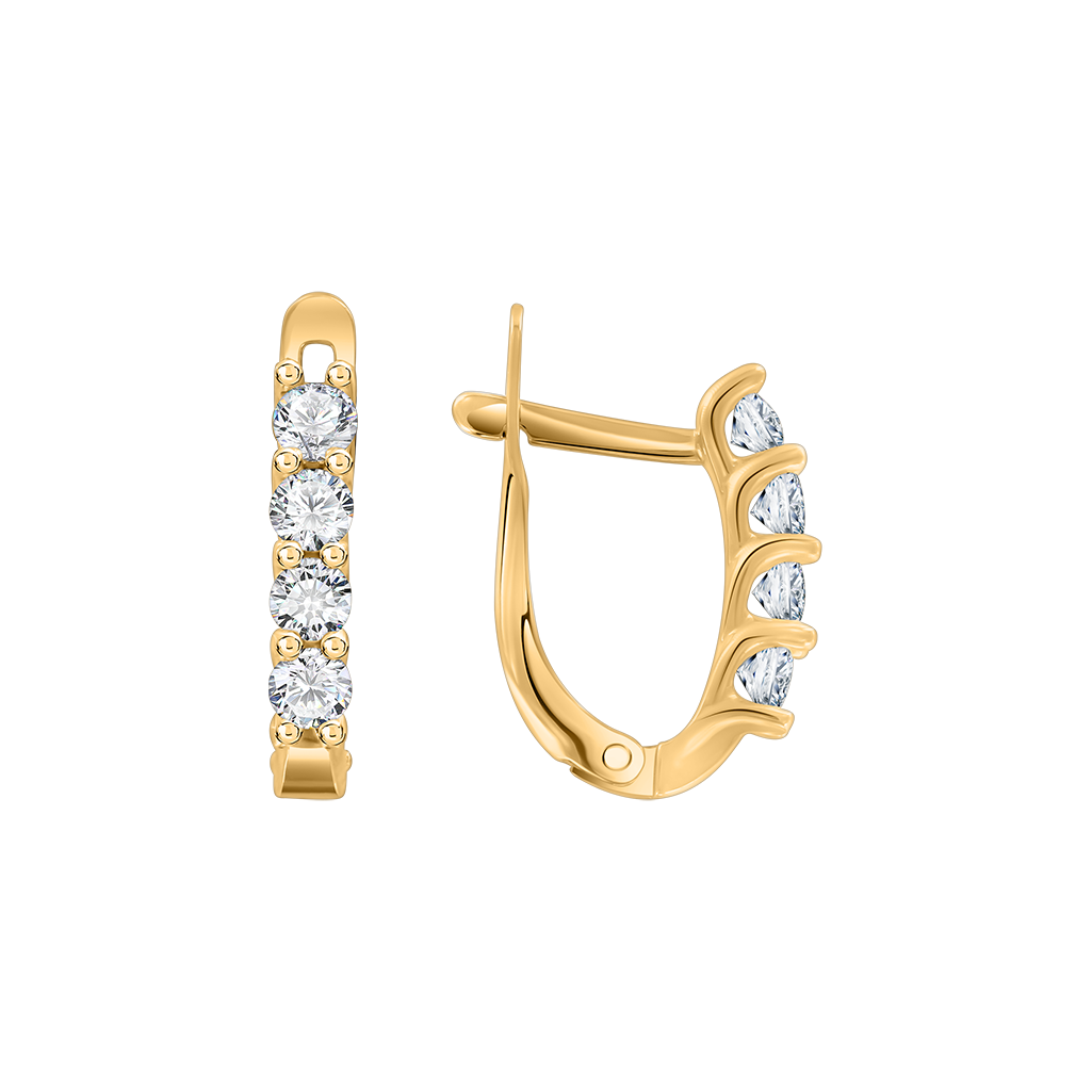 Ohrhänger mit Zirkonia Swarovski