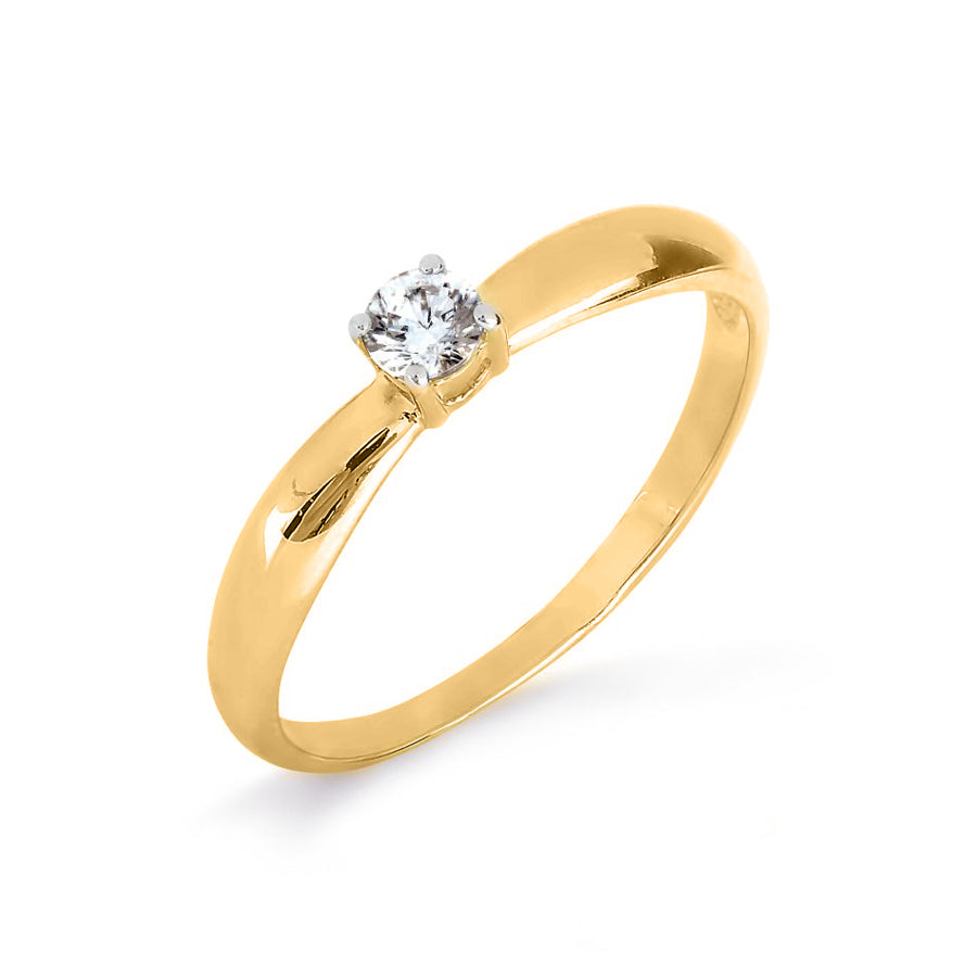 Damenring mit Zirkonia Swarovski