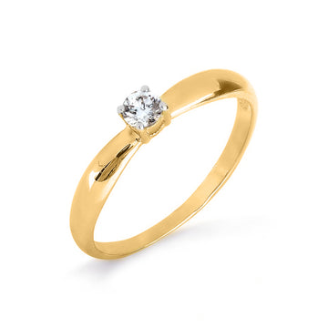 Damenring mit Zirkonia Swarovski