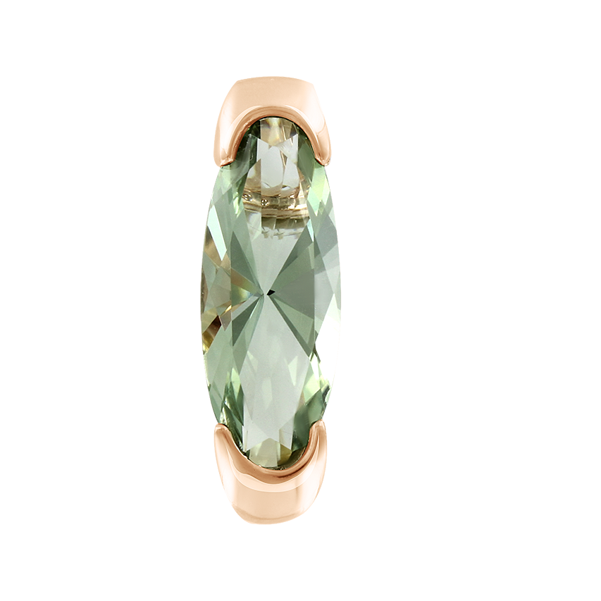 Anhänger mit grünem Amethyst