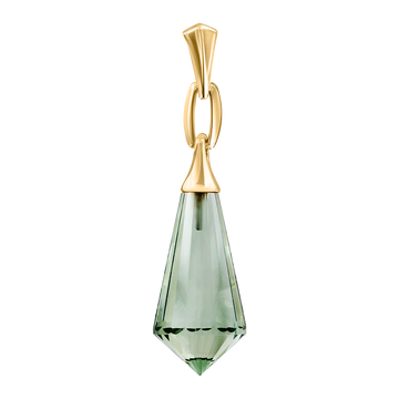 Anhänger mit grünem Amethyst