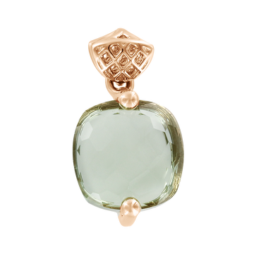 Anhänger mit grünem Amethyst