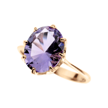 Damenring mit Amethyst