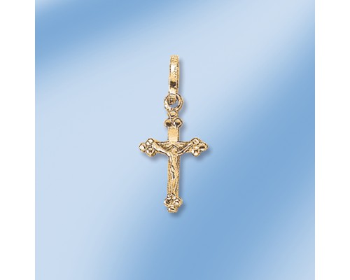 Kreuz, Gelbgold 585, Höhe ca. 22 mm