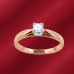 Damenring, Rotgold 585, Brillanten