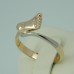 Damenring, Rotgold 585, Brillant 0,015 TW/VS