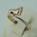 Damenring, Rotgold 585, Brillant 0,015 TW/VS
