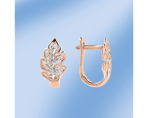 Ohrhänger, Rotgold 585