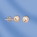 Ohrstecker, Rotgold, 585°