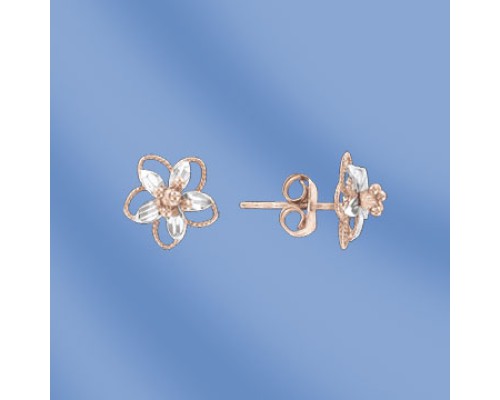Ohrstecker, Rotgold, 585°