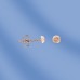 Ohrstecker, Rotgold, 585°
