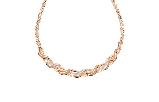 Collier, Rotgold, 585°