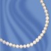 Perlenkette mit Silber Verschluss, 925°