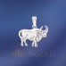 Anhänger, Silber, Stier Anhänger, Silber, Stier