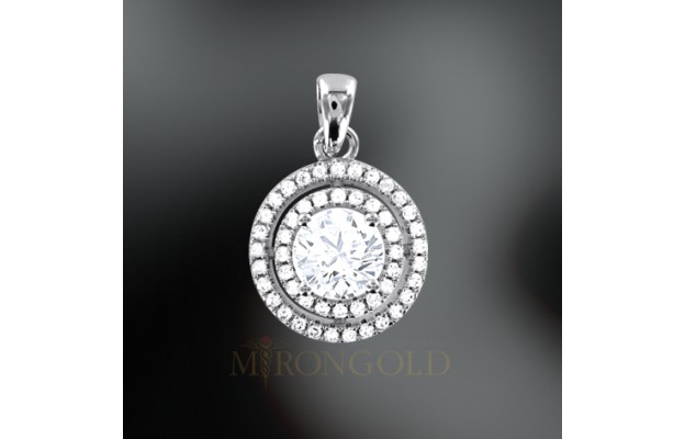 Anhänger, Silber 925, Zirkonia Anhänger, Silber 925, Zirkonia