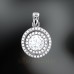 Anhänger, Silber 925, Zirkonia Anhänger, Silber 925, Zirkonia