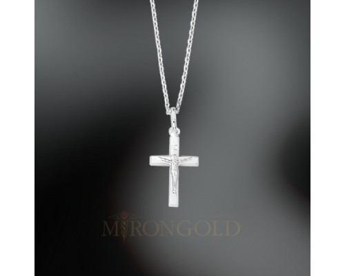 Kette, Silber, 925°; Breite ca. 1,5 mm; ohne Kreuz