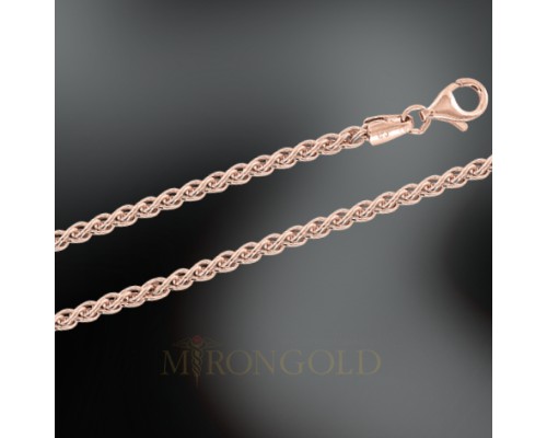 Kette Silber 925°, vergoldet.