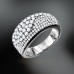 Damenring, Silber 925, Zirkonia