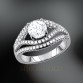 Damenring, Silber 925, Zirkonia